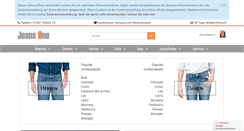 Desktop Screenshot of jeans-one.de